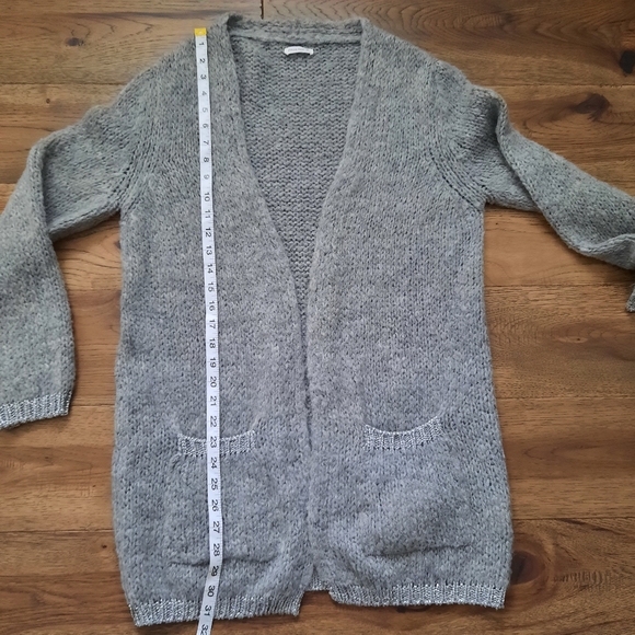 Mohair Blend Open Front Cardigan - Picture 15 of 16